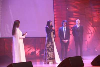 Aishwarya Rai Bachchan hosted the Indian National Flag in Melbourne at IIFM 2017. She was awarded with the Westpac IFFM Excellence in Global Cinema award. She will next hit the screen as a singer in Fanney Khan which also features Anil Kapoor.