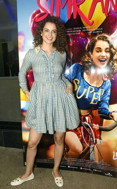 Actress Kangana Ranaut&rsquo;s Simran is all set to hit the screens today but some B-town celebs attended the special screening of the film and were all smiles at the event. Anupam Kher to Rajkummar Rao, stars were seen cheering for Kangana&rsquo;s film.