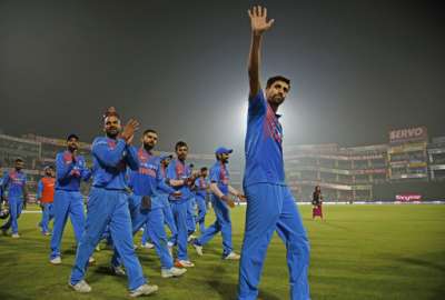 India finally tasted success against the team that has been their Achilles heel for long in this format when they outplayed butter-fingered New Zealand by 53 runs in the first T20I in New Delhi on Wednesday. At the end of the lopsided game that was also veteran seamer Ashish Nehra's last in competitive cricket, hosts India sauntered to a 1-0 lead in the three-match series. 
