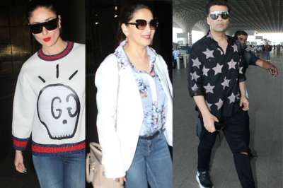 Bollywood celebrities never stops to give style goals to their fans. During the last few days, many Bollywood celebs were spotted at the airport. The stars are always busy with their projects and this make them travel a lot. Here are the pics of the celebrities who were recently spotted at the airport.