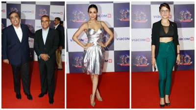 
One of the leading entertainment companies of India, Viacom 18 turned 10 and the occasion definitely called for a big celebration. The red carpet of the starry night was graced by many celebrities, specially from TV industry.