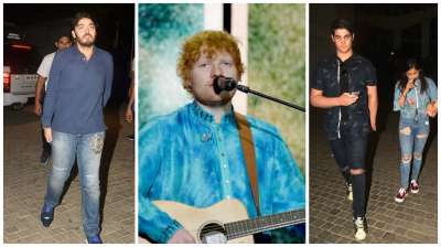 British pop sensation Ed Sheeran made Mumbaikars dance to his tunes when he crooned some of his popular songs at Jio Gardens, Bandra Kurla Complex. The blue-eyed English singer-songwriter was dressed in blue kurta and jeans and gave a wonderful performance. The concert was attended by Akshay kumar&rsquo;s son Aarav and many other celebs. 