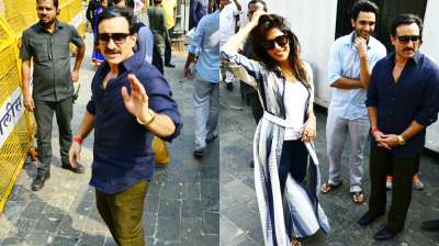 Dusky beauty Chitrangda Singh and Saif Ali Khan are shooting for their upcoming movie Baazaar. This is the first time Chitrangda and Saif are working in a movie together.