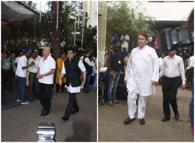 The prayer meet of legendary actor Shashi Kapoor was attended by several renowned personalities of Bollywood. From Rakesh Roshan to Kabir Bedi to Jeetendra, celebrities gathered at Prithvi theatre in Mumbai to remember the departed soul. Shashi Kapoor breathed his last on Monday evening due to prolonged illness.