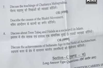 BHU question paper terms triple talaq, halala as social evils in Islam,  sparks controversy – India TV