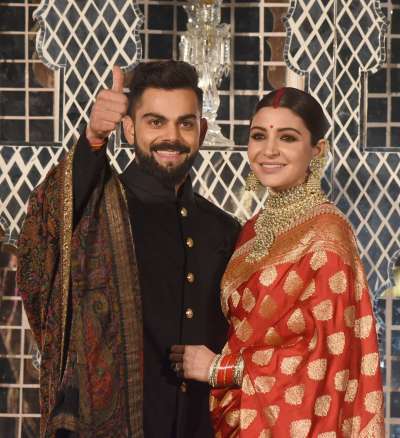 After getting married in Italy, actress Anushka Sharma and cricketer Virat Kohli hosted a grand reception in Delhi on Thursday. The event was attended by Prime Minister Narendra Modi and many other celebs.