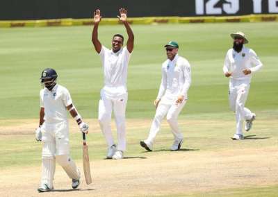 South Africa rode on debutant paceman Lungi Ngidi's maiden five-wicket haul to thrash an underwhelming India by 135 runs on the final morning of the second cricket Test at the SuperSport Park, Centurion, on Wednesday. With the win, South Africa have taken an unassailable 2-0 lead in the three-match rubber even as Virat Kohli lost his first Test series as India skipper.