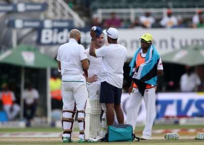 Indian batsmen were not afraid to take blows on their bodies on a difficult Wanderers pitch, offering dangerous bounce, even as match officials called off third day's play when South Africa batted in similar conditions later on Friday. South Africa opener Deal Elgar was hit on the grill of his helmet by a Jasprit Bumrah delivery in the ninth over of the hosts second innings, prompting umpires to halt play.