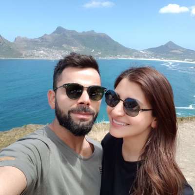 Actress Anushka Sharma and cricketer Virat Kohli are currently in South Africa and it seems that the couple is spending good time. Both the stars shared a selfie on New Year and it is no less than a gift for their fans.