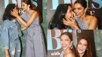 Bollywood diva Deepika Padukone was recently spotted with her younger sister Anisha Padukone at BFFs with Vogue show.