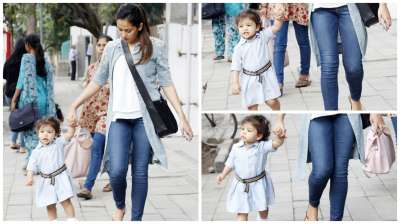 Shahid Kapoor and Mira Rajput's daughter Misha Kapoor is undoubtedly one of the cutest star kids. Her sweet little antics not only amaze her parents but also make us fall in love with her.