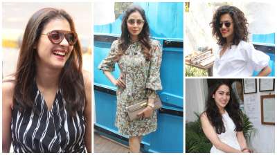 Bollywood beauties came together under a roof to party hard on Sunday lazy afternoon with the host being hair stylist Kanta Motwane.