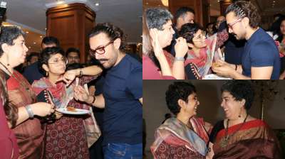 Bollywood superstar Aamir Khan and his wife Kiran Rao recently attended the press conference of Paani Foundation and interestingly Aamir's ex-wife Reena Dutta was also part of it.