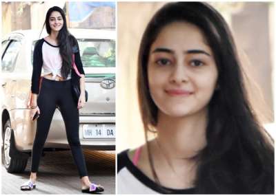 Chunky Pandey's beautiful daughter Ananya Pandey is yet to make her Bollywood debut, but the 18-year-old lady is already making headlines for her cuteness. Her baby-like face is too hard to ignore. 