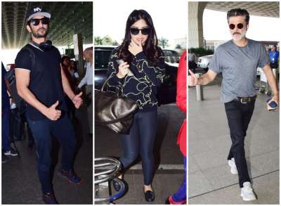 From legendary actors like Anil Kapoor to the young stars like Sushant Singh Rajput, Bhumi Pednekar all are giving us great airport style ideas these days. But, what's common with them is that they choose the most basic stuff and wear them away in great style giving us both classy and sassy vibes. Anil Kapoor, Sushant Singh Rajput and Bhumi Pednekar were snapped at the airport today. 