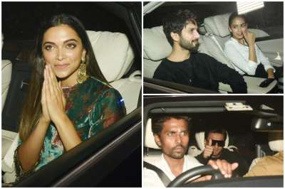 Filmmaker Sanjay Leela Bhansali&rsquo;s Padmaavat has released and many celebrities attended the special screening of the film. The star cast of the movie, Deepika Padukone, Shahid Kapoor and Ranveer Singh were all smiles at the event. From Varun Dhawan to Kajol, stars cheered for Bhansali&rsquo;s visual spectacle.  