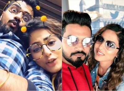 TV actress Hina Khan made her relationship with Rocky Jaiswal official during her stint in Bigg Boss 11. Now, that the Yeh Rishta Kya Kehlata Hai actress is out of the controversial show, she is leaving no stone untouched to spend quality time her beau Rocky