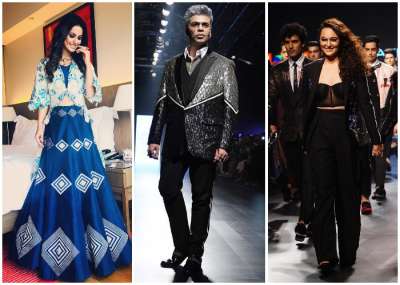 On Day 3 of Lakme Fashion Week 2018 Summer Resort kickstarted with bigger and bolder statement making collections and head-turning divas. Bollywood celebrities including Sagarika Ghatge, Nimrat Kaur and Surveen Chawla set the ramp on fire with their flamboyant runway avatars. Also, Bigg Boss 11 runner-up Hina Khan made her runway debut at LFW 2018 for a Kolkata-based label Osaa by Adarsh. Without wasting time, let&rsquo;s have a look at our sultry divas who were the trailblazers at the fashion gala. 