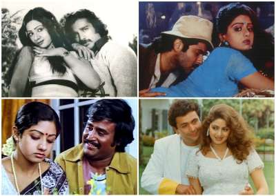 Sridevi with her top actors