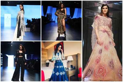 Lakme Fashion Week 2018 is going on and beautiful actresses including Kriti Sanon, Sonakshi Sinha, Hina Khan and many more walked the ramp for some celebrated designers. These ladies upped the style quotient and gave fashion goals to all their fans.