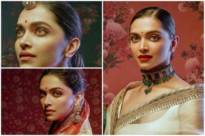 Actress Deepika Padukone is basking in the glory of her last release Padmaavat. The lady recently posed for designer Sabyasachi Mukherjee and the pics are proof that no one can carry royalty better than the Padmaavat actress.
