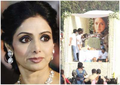 Bollywood actress Sridevi has been cremated with state honours. She took her last journey along with family members Boney Kapoor, Arjun Kapoor, Janhvi Kapoor and Khushi Kapoor from Celebration Club in Lokhandwala to Vile Parle Crematorium. Lakhs of her teary-eyed fans were gathered at the cemetery to catch one last glimpse of their beloved Chandni. 
