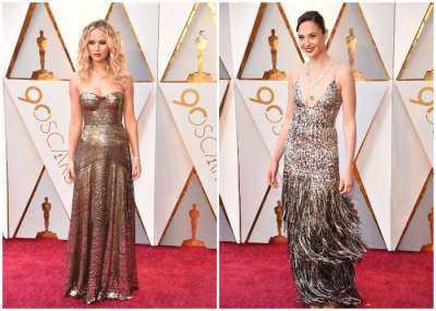 Gold dress outlet oscars