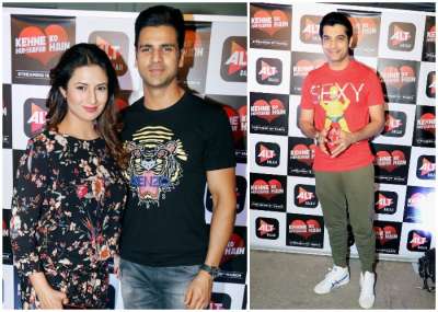 ALT Balaji launched a web series Kehne Ko Humsafar Hain which features Mona Singh, Ronit Roy, Suchitra Pillai, Gurdeep Kohli and Pooja Banerjee in important roles. The production house held a special screening of the web series on March 13 in Mumbai. Many famous TV personalities including Yeh Hai Mohabbatein stars Karan Patel, Divyanka Tripathi and Vivek Dahiya attended the screening. Here are the exclusive pictures from the special screening event of Kehne Ko Humsafar Hain. 