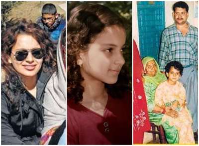 It is Kangana Ranaut's 31st birthday today. The fearless and beautiful actress, who was last seen in the Hansal Mehta film Simran, is Bollywood's poster girl of feminism who isn't afraid to speak her heart out. On the special day, here are some rare pictures of the curly haired beauty that just can't be missed.