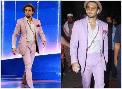 Leave it to Ranveer Singh to add some fun to our mundane life. Every time he poses for the shutterbugs, he has something new to show us. 