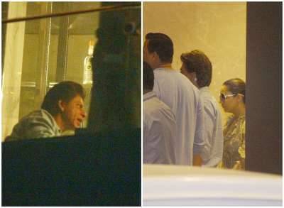 Bollywood's adorable couple Shah Rukh Khan and Gauri Khan enjoyed a quiet romantic dinner on Sunday night.&amp;nbsp; The duo&amp;nbsp;was spotted at a suburban restaurant in Bandra, Mumbai.