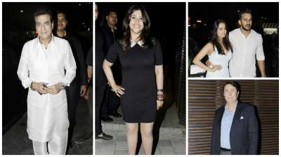 Jumping Jack of Bollywood, Jeetendra turned a year older on April 7. On this occasion, doting daughter Ekta Kapoor threw a party for special friends.