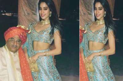 Boney Kapoor and late Sridevi&amp;rsquo;s daughter Janhvi Kapoor recently wrapped the shoot of her Bollywood debut Dhadak. And her doting dad took his daughters Khushi and Janhvi for an outing post the completion of her film shoot.&amp;nbsp;
&amp;nbsp;