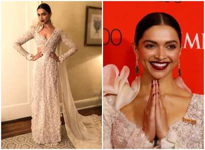 Deepika Padukone Made Heads Turn In A Stunning Black Dress At The Red  Carpet 