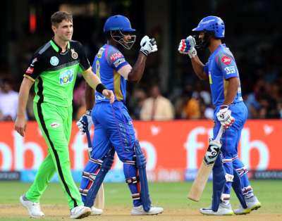 Sanju Samson's breathtaking strokeplay formed the cornerstone of Rajasthan Royals' 19-run win over Royal Challengers Bangalore in a high-scoring IPL encounter in Bengaluru on Sunday. Riding on Samson's 45-ball-92, Rajasthan Royals posted a competitive 217 for 4 on a batting belter and then managed to restrict the home team to 198 for 6, earning their second victory in three games.