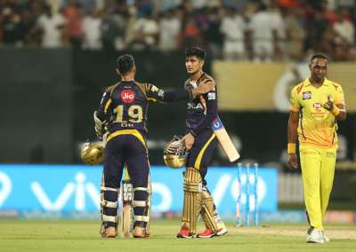Chasing a stiff target of 178, Kolkata Knight Riders registered a clinical six-wicket victory against Chennai Super Kings in match 33 of Indian Premier League (IPL) 2018 at the iconic Eden Gardens on Thursday. Young Shubman Gill (57*) slammed his maiden IPL half-century for KKR. Captain Dinesh Karthik also contributed with an unbeaten knock of 45.