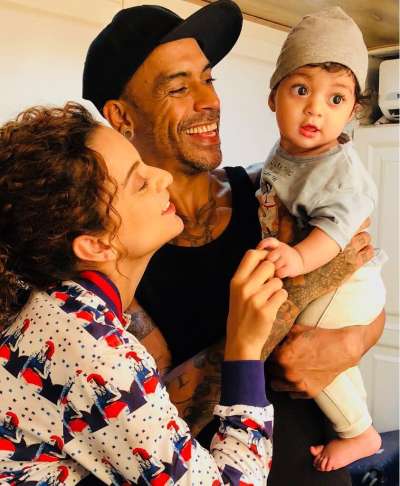 Kangana Ranaut can't get enough of her nephew Prithvi Raj Chandel. Though the actress is not on social media, her sister Rangoli Chandel never misses to treat the fans with some adorable pictures of the Maasi with her nephew.&amp;nbsp;