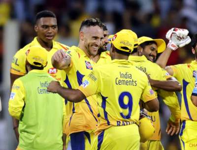 South African skipper Faf du Plessis pulled off a 'Houdini Act' to guide Chennai Super Kings to their seventh Indian Premier League final with a two-wicket victory over Sunrisers Hyderabad in what has been a fairy tale comeback in the cash-rich league.