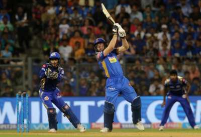 Opener Jos Buttler played another magnificent knock of unbeaten 94 to power Rajasthan Royals to an emphatic win against Mumbai Indians at Wankhede Stadium.