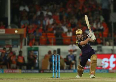 Chasing a stiff target of 173 to win, Chris Lynn (55) and Robin Uthappa (45) starred with the bat as Kolkata Knight Riders beat Sunrisers Hyderabad by five wickets to storm into the playoffs in the ongoing edition of the IPL.