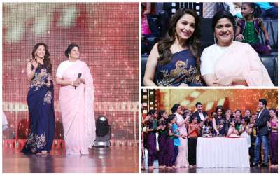 Madhuri Dixit is one of the phenomenal actors of Bollywood. Besides her dance moves, Madhuri is also known for her acting skills. The actress, who turned a year older today had her pre-birthday celebration on the sets of DID Li'L Masters.