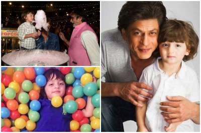 Superstar Shah Rukh Khan&amp;rsquo;s son AbRam Khan has turned a year older today. People are showering love and best wishes on the adorable kid on social media.