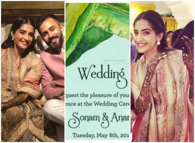 The much talked wedding of B-town fashionista Sonam Kapoor with Anand Ahuja, which is all set to take place on May 8, has become the hot topic of B-town.&amp;nbsp; The pre-wedding functions have started in full swing and, we just can't get over the adorable pictures.