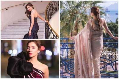 Actress Mahira Khan gave tough competition to all the Bollywood beauties as she made her debut at Cannes Film Festival 2018.