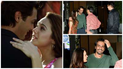 Arjun Rampal and Preity Zinta's romance in 2002 film Dil Hai Tumhaara stole everyone's heart. The actors who share a good bond are often seen hanging out with each other. Here are their latest pictures. (All Pics: Yogen Shah)