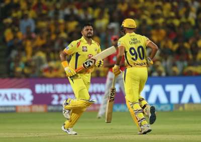 Middle-order batsman Suresh Raina scored 61 runs off 48 balls as Chennai Super Kings thrashed Kings XI Punjab by five wickets to knock them out of the IPL 2018.