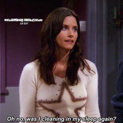 Who can forget the classic Monica obsessing over cleanliness? This didn't come as a surprise to any viewer!