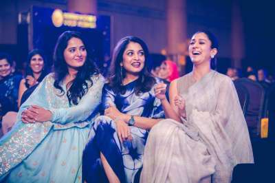 A fan page of Baahubali actress Anushka Shetty shared a few pictures from Behindwood Gold Medal Awards 2018.&amp;nbsp;