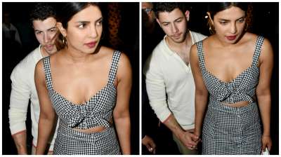 Priyanka Chopra and Nick Jonas are currently in Mumbai and are painting the town red.
&amp;nbsp;