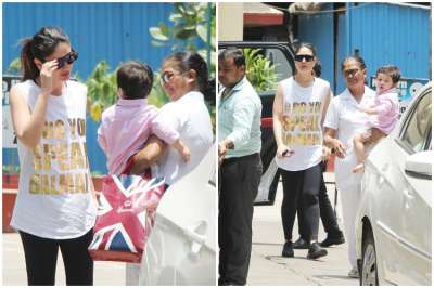 Kareena Kapoor Khan&amp;rsquo;s son Taimur Ali Khan is everybody&amp;rsquo;s favourite. He never fails to steal limelight from his mother. Lately, Bebo was spotted talking to the little star and his expressions were adorable.